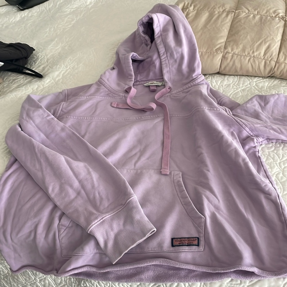 Vineyard Vines purple hoodie